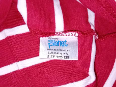 Nové pásikavé tričko, 122 / 128