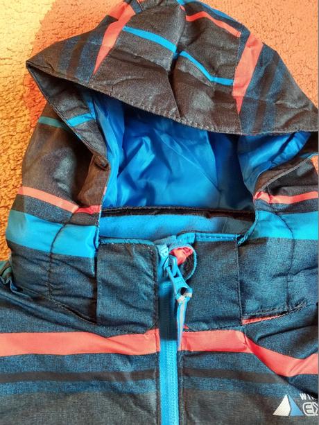 Detská nepremokavá zimná bunda, 122