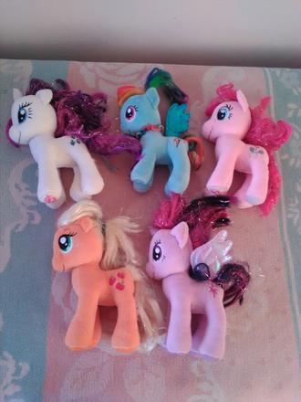 My little pony plyšové hračky, 