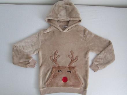 Chlpatá mikina zn. cropp, xs