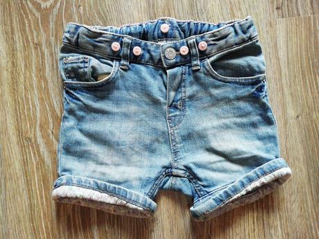 Dievčenské šortky, h&m,86
