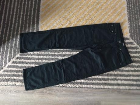 Čierne rifle w34 l32, denim co,l