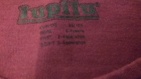 Predám tričko s dlhým rukávom, lupilu,104