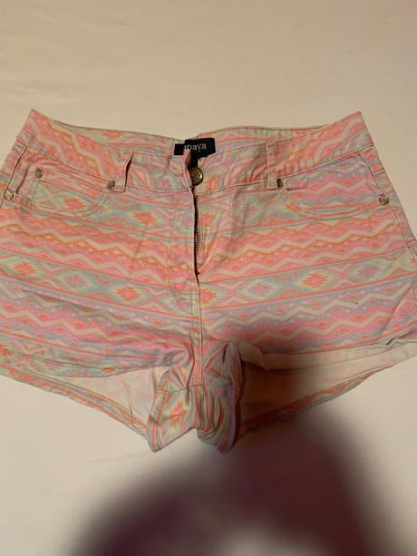 Kraťasy, papaya,l