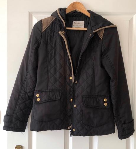 Čierna bunda blonde+blonde s/36, 36