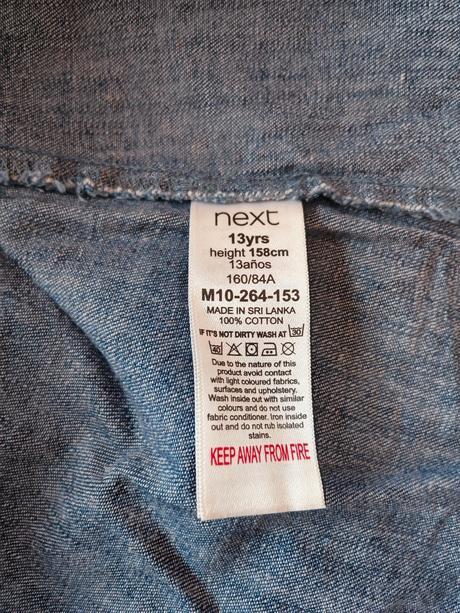 Riflové dúhové šaty next, next,158