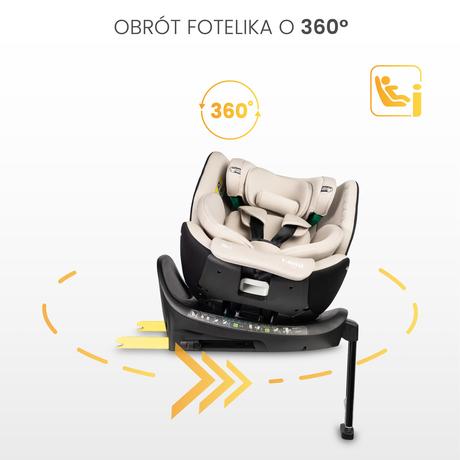 Caretero autosedačka lumi beige (40-150), caretero