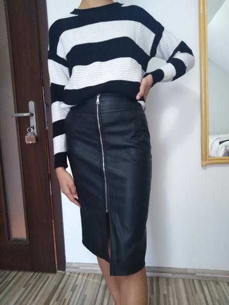 Pruhovaný pulóver, pepco,164