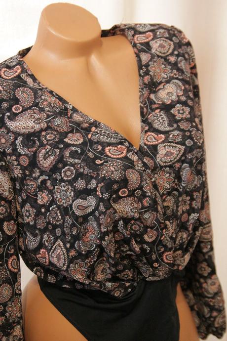 Vzorovaná body blúzka, m, m