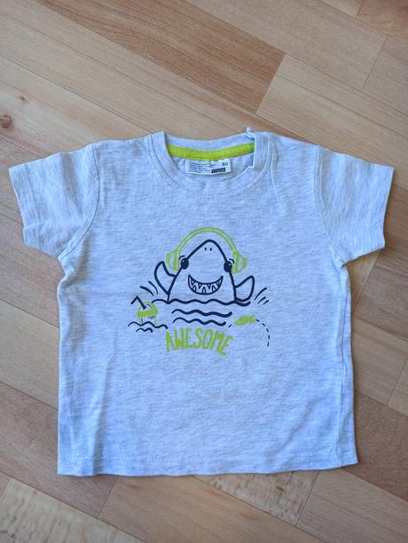 Tričká, kraťasy veľ.80, f&f,80