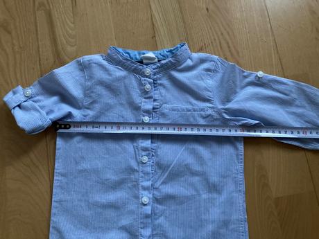 Pásikavá košeľa h&m v. 74, h&m,74