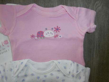 Balík 5ks body s krátkym rukávom, 50–62