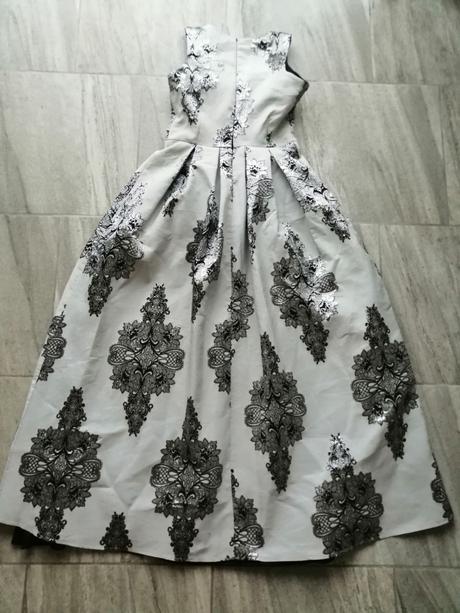 Nádherné spoločenské šaty fervente, v42, 42