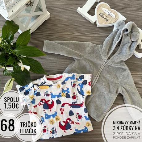 Tričko a mikina, 68–80