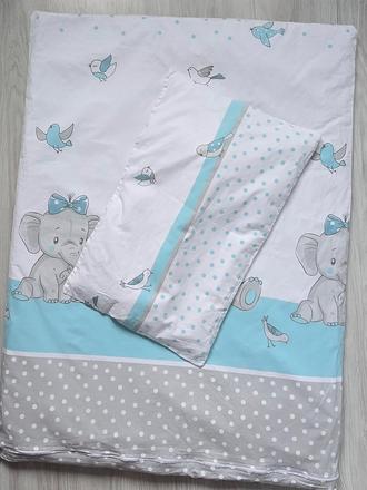 Paplon,vankúš a mantinel do postieľky, šírka (cm): 70,dĺžka (cm): 100