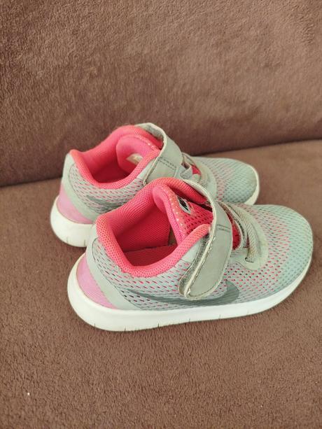Nike tenisky sivo-ružové, nike,26