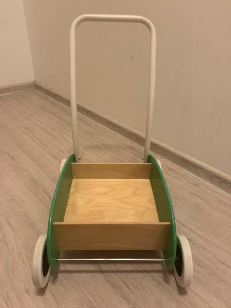 Chodiaca hracka,choditko,vozik mula,ikea, 