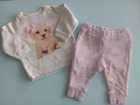 Dievčenský komplet, h&m,68