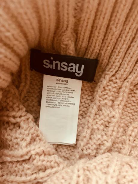 Nádherná čiapka s brmbolcom sinsay, sinsay,m