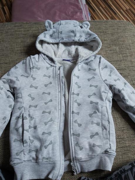 Zateplena mikina, lupilu,110