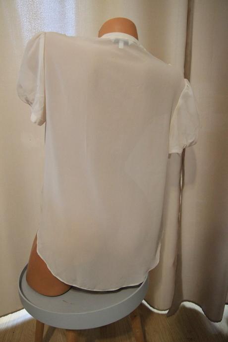 Krémová elegantná blúzka, l, l