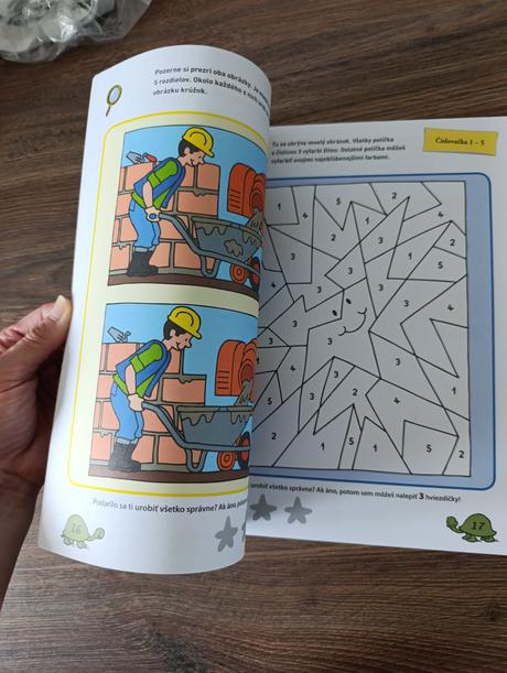 Učenie a precvičovanie pre šikovných chlapcov,