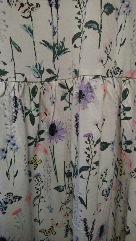 2 ks dievčen. šaty s farebným vzorom, h&m, 122-128, h&m,128