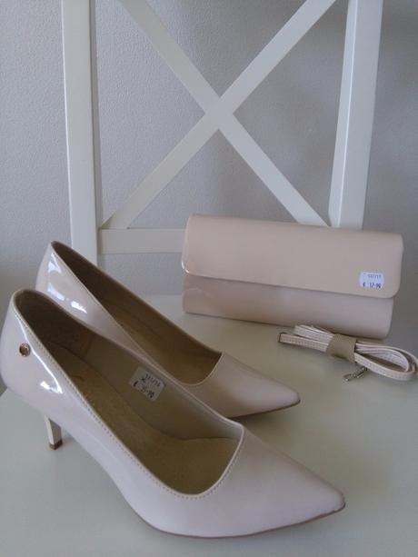 Dámske elegantné topánky + kabelka, 39