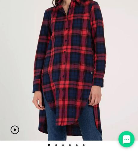 Predĺžená košeľa a nadkolienky, m