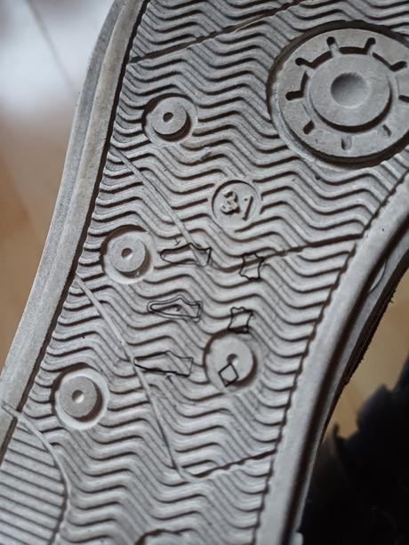 Nenosené kožené prechodné topánky, protetika,31