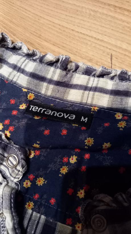 Károvaná košeľa, terranova,m