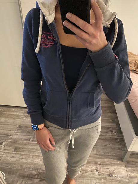 Mikina retro jeans, s