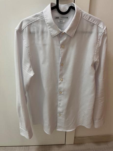 Biela košeľa pánska zara, zara,m