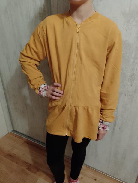 Šitá mikina handmade, 164