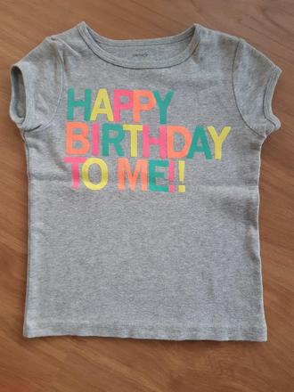 Tričko happy birthday to me, carter's,110