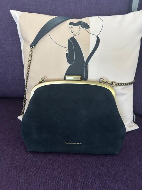 Kabelka modrá koža, 