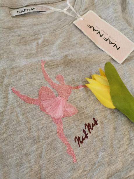 Tričko baletka nad naf, 158 / 164