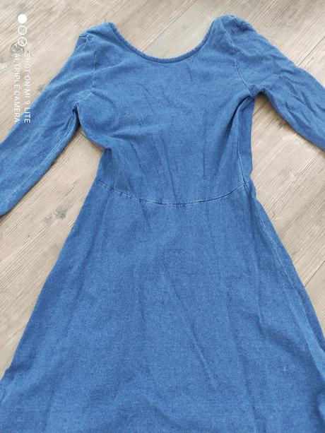 Modré šaty, s