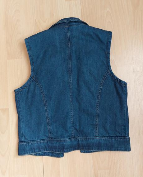 Riflová vesta zn. gourd jeans, m