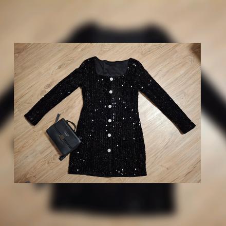 Flitrovane saty, 40 / l