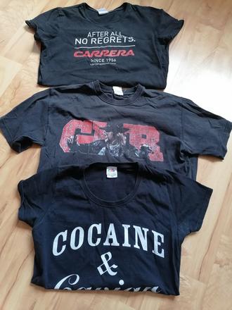 Čierne tričká - m, m