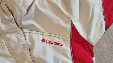 Zateplena zimna bunda s kapucou 7-8 rokov 128cm, columbia,128