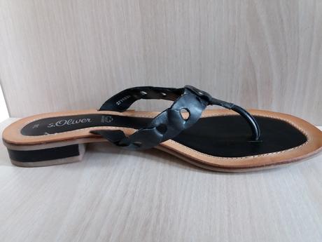 S.oliver kožené šľapky, 38