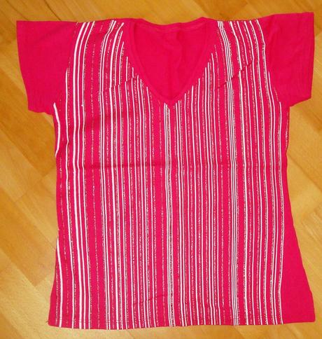 Nenosené ružové tričko, 38