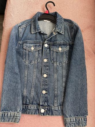 Rifľová bunda h&m, veľ. 140, h&m,140