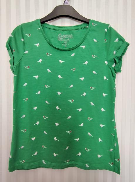 Dámsky zelený top so vzorom, esprit, s, esprit,s