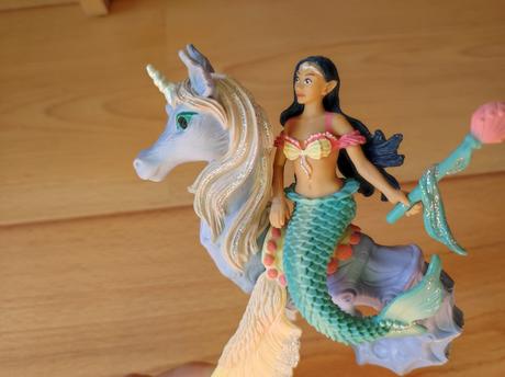 Schleich morský koník s jazdkyñou,