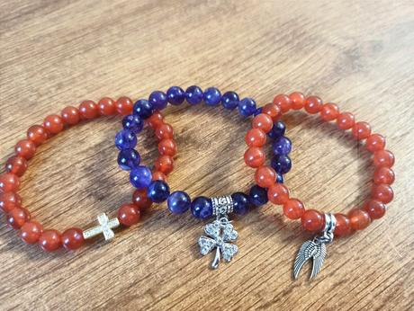 Náramky , ručná práca, minerálne a iné, 