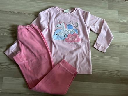 Velurove pyzamko, c&a,140