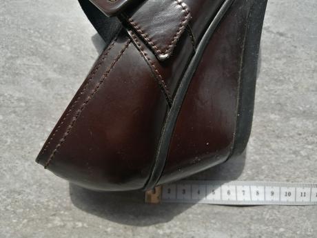 Bata kožené pohodlné mary jane topánky v38, baťa,38